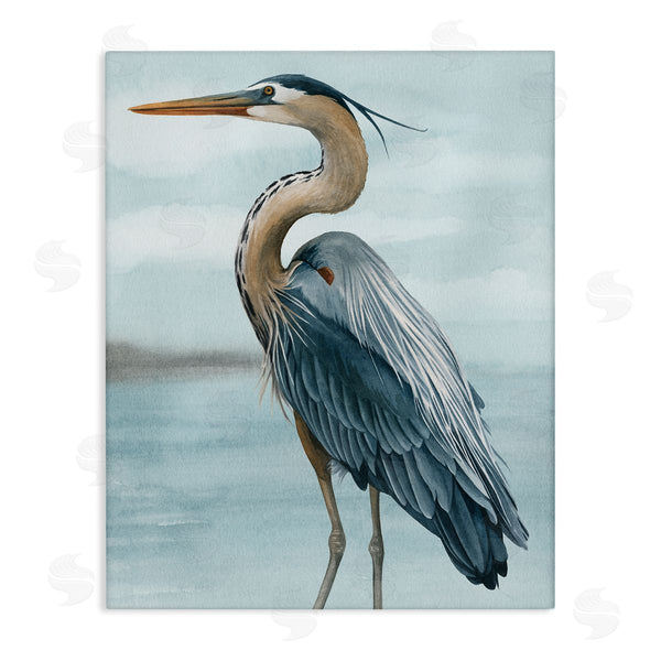 stupell industries Grace Popp | Heron Bird on Beach Wall Art