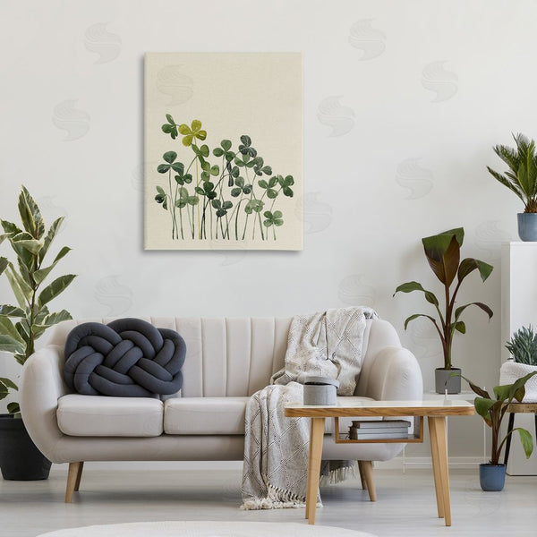 Stupell Industries Grace Popp | Hidden Gems Clovers Wall Art