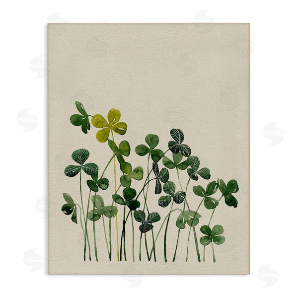 stupell industries Grace Popp | Hidden Gems Clovers Wall Art