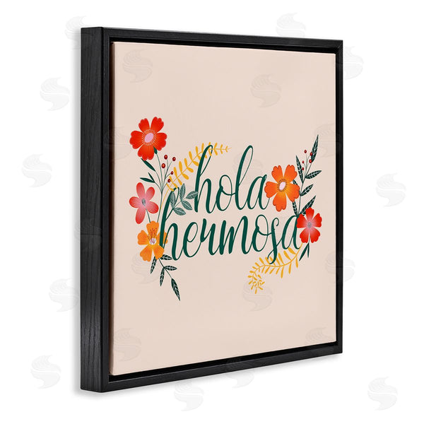 Stupell Industries Grace Popp | Hola Hermosa Spanish Sister Flowers