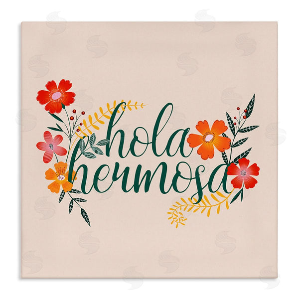 stupell industries Grace Popp | Hola Hermosa Spanish Sister Flowers