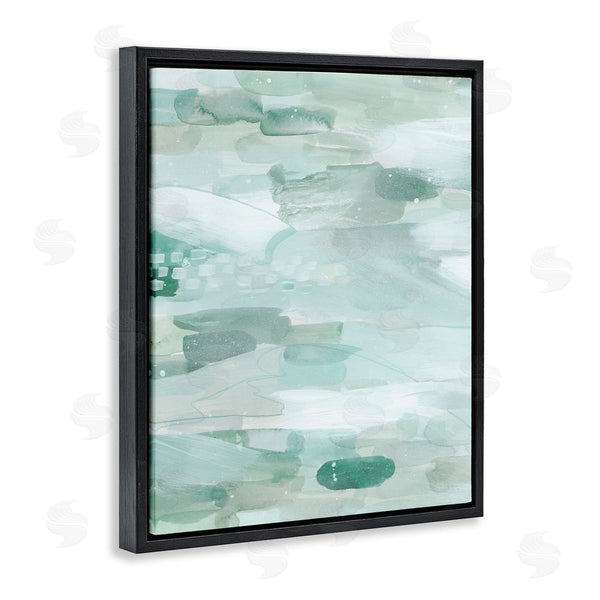 Stupell Industries Grace Popp | Horizontal Green Strokes Wall Art