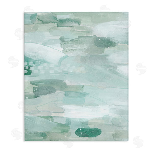 stupell industries Grace Popp | Horizontal Green Strokes Wall Art