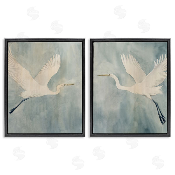 Stupell Industries Grace Popp | Island Specter Egrets Wall Art