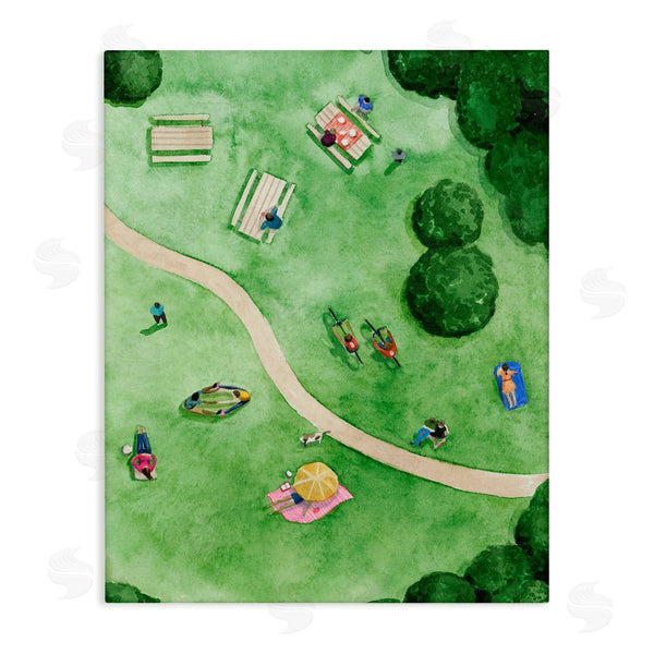 stupell industries Grace Popp | Kid's Summer Park Landscape
