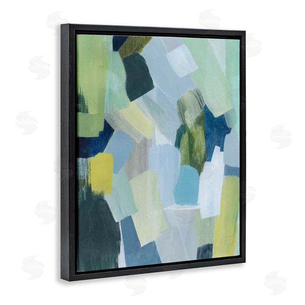 Stupell Industries Grace Popp | Layered Green Brush Strokes