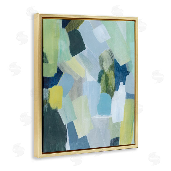 Stupell Industries Grace Popp | Layered Green Brush Strokes