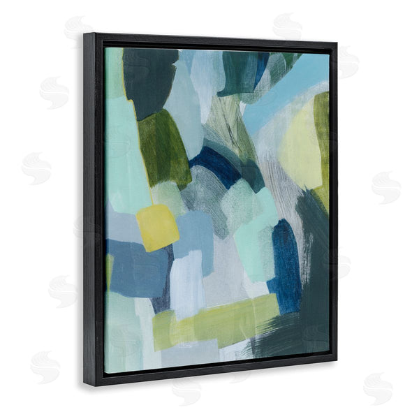 Stupell Industries Grace Popp | Layered Green Paint Strokes