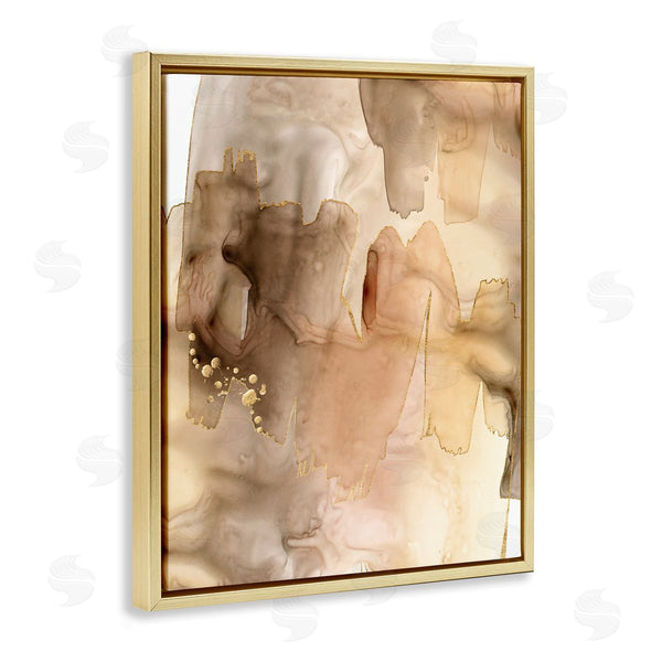 Stupell Industries Grace Popp | Layers Of Watercolor Brown Paint Abstraction