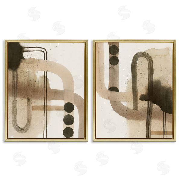 Stupell Industries Grace Popp | Midcentury Curved Arches