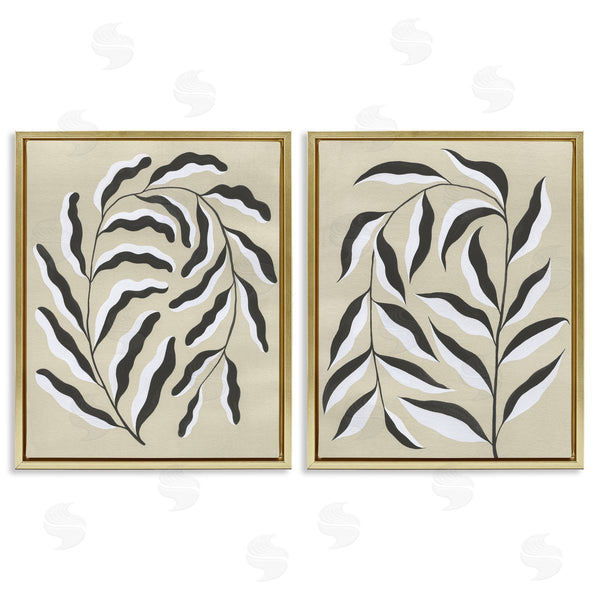 Stupell Industries Grace Popp | Midcentury Mod Botanicals