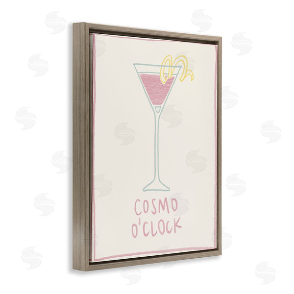 Stupell Industries Grace Popp | Minimal Cosmo O'Clock
