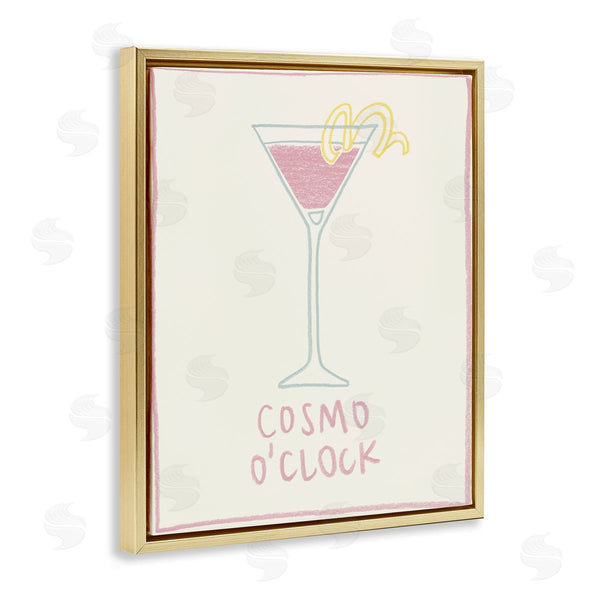 Stupell Industries Grace Popp | Minimal Cosmo O'Clock