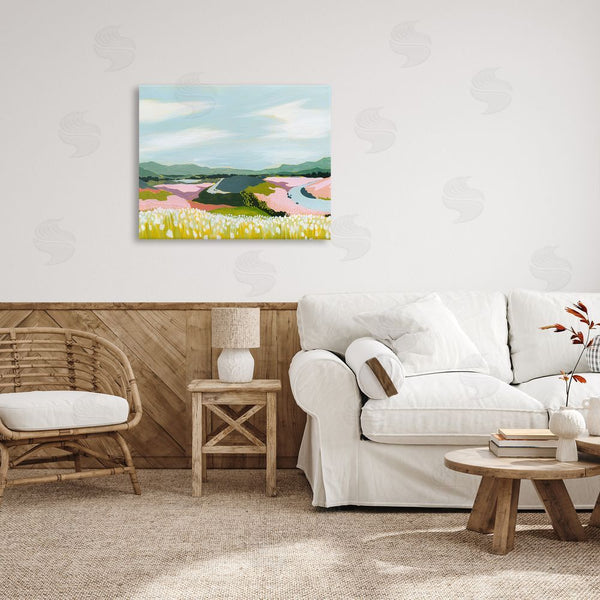 Stupell Industries Grace Popp | Modern Mountain Stream Wall Art