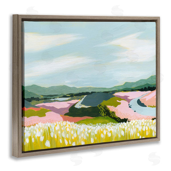 Stupell Industries Grace Popp | Modern Mountain Stream Wall Art