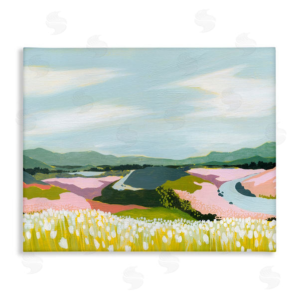 stupell industries Grace Popp | Modern Mountain Stream Wall Art
