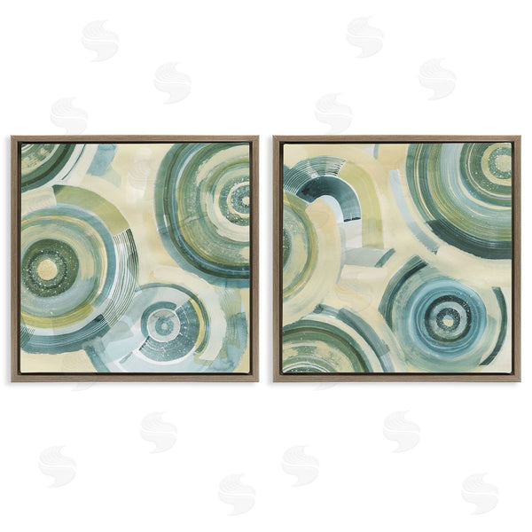 Stupell Industries Grace Popp | Modern Passiflora Circles