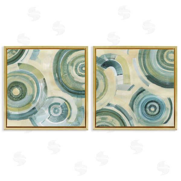 Stupell Industries Grace Popp | Modern Passiflora Circles