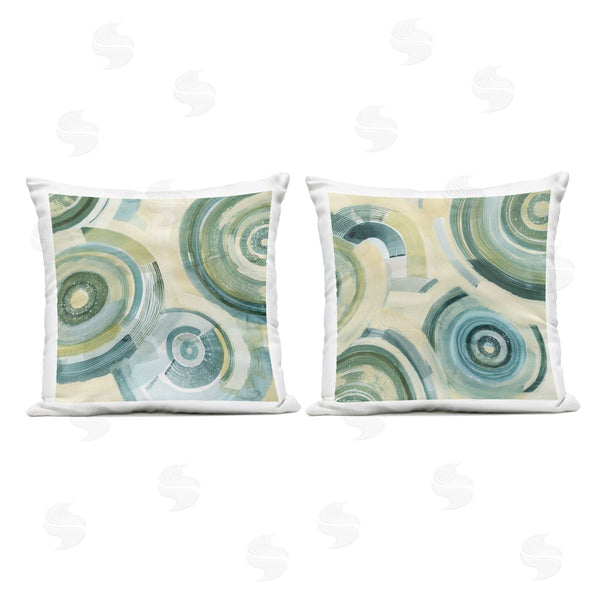 Stupell Industries Grace Popp | Modern Passiflora Circles Printed Throw Pillow Set