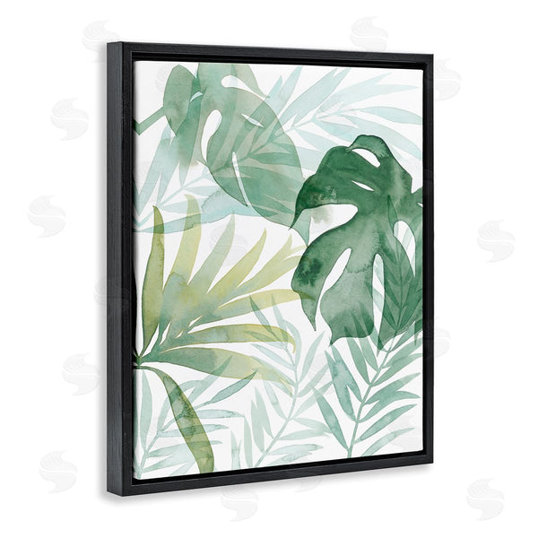 Stupell Industries Grace Popp | Monstera Overlapping Leaf Sprigs Wall Art