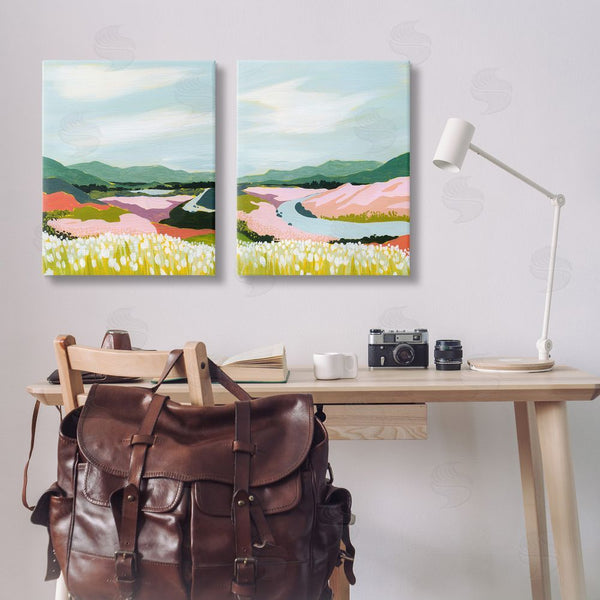 Stupell Industries Grace Popp | Mountain Valley Meadow Wall Art