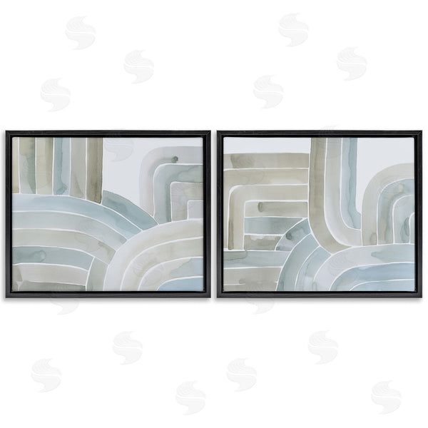 Stupell Industries Grace Popp | Muted Subtle Linear Arches