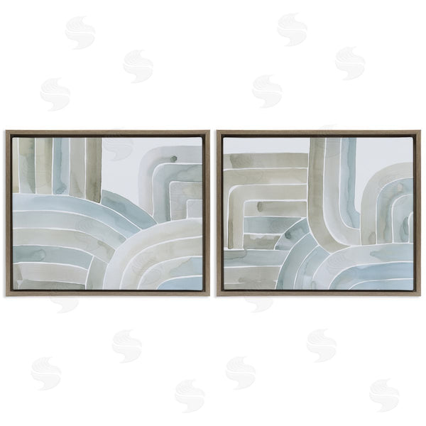 Stupell Industries Grace Popp | Muted Subtle Linear Arches
