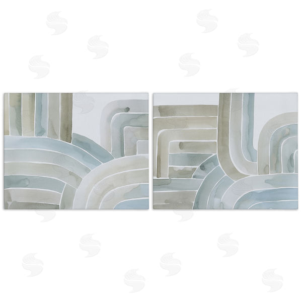stupell industries Grace Popp | Muted Subtle Linear Arches