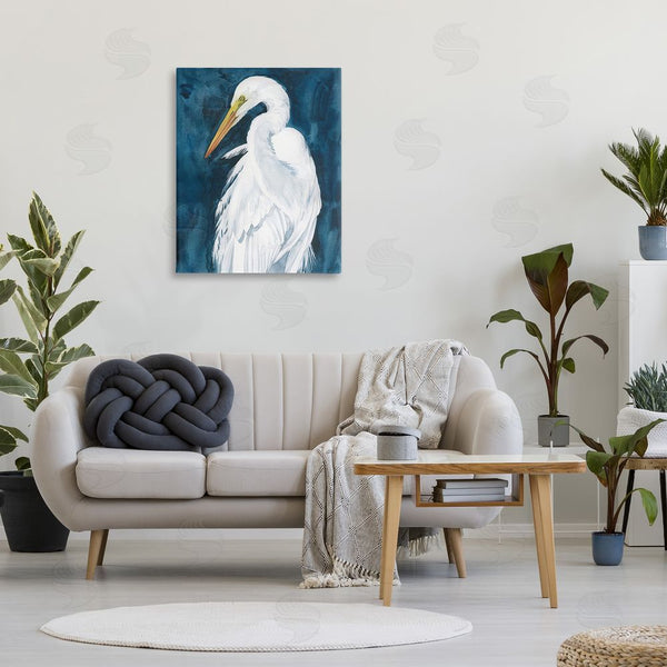Stupell Industries Grace Popp | Nautical Bird Portrait Wall Art