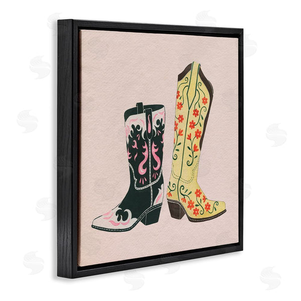 Stupell Industries Grace Popp | Patterned Equestrian Boots Wall Art