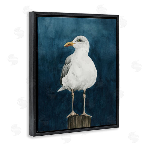 Stupell Industries Grace Popp | Perched Coastal Bird Wall Art