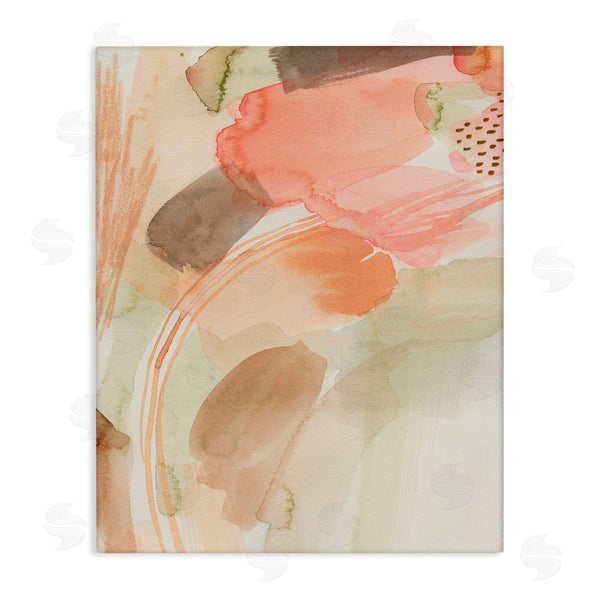 stupell industries Grace Popp | Pink & Beige Abstraction Wall Art