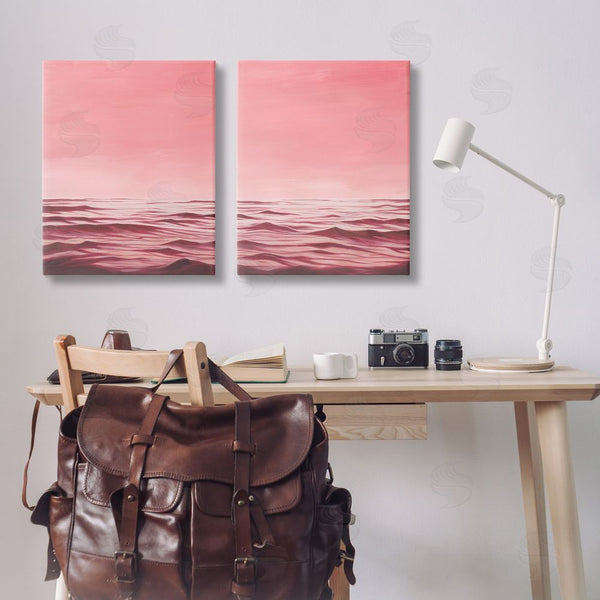 Stupell Industries Grace Popp | Pink Calm Seascape Wall Art