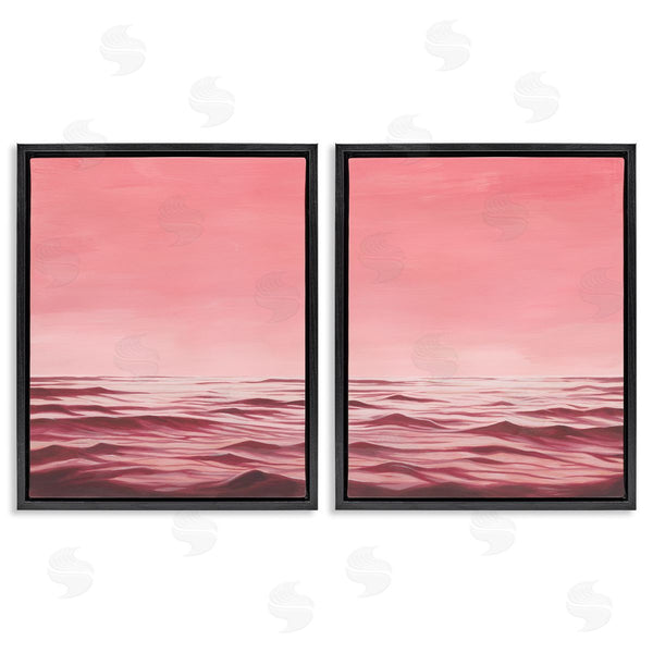 Stupell Industries Grace Popp | Pink Calm Seascape Wall Art