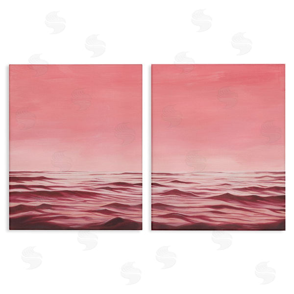 stupell industries Grace Popp | Pink Calm Seascape Wall Art