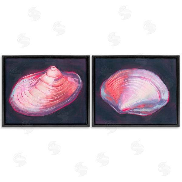 Stupell Industries Grace Popp | Pink Clam Shells Wall Art
