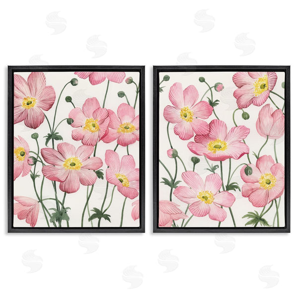 Stupell Industries Grace Popp | Pink Sidewalk Anemones
