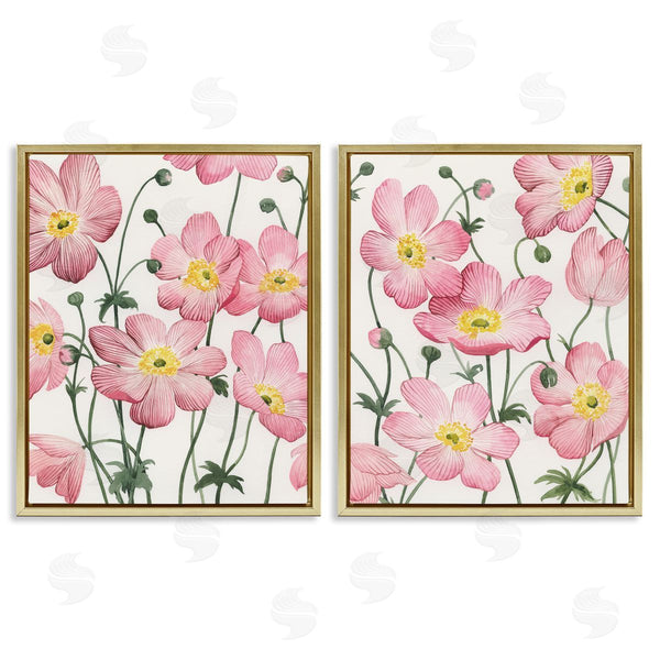 Stupell Industries Grace Popp | Pink Sidewalk Anemones