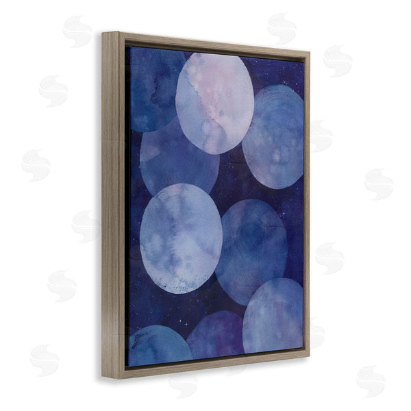 Stupell Industries Grace Popp | Purple Circular Shapes