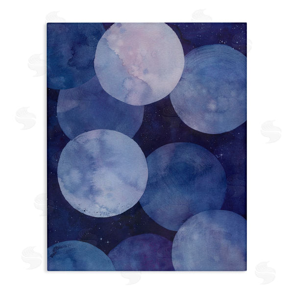 stupell industries Grace Popp | Purple Circular Shapes
