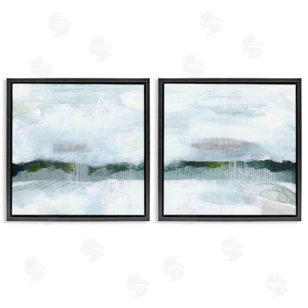 Stupell Industries Grace Popp | Rainy Day Abstract Field Landscape Wall Art