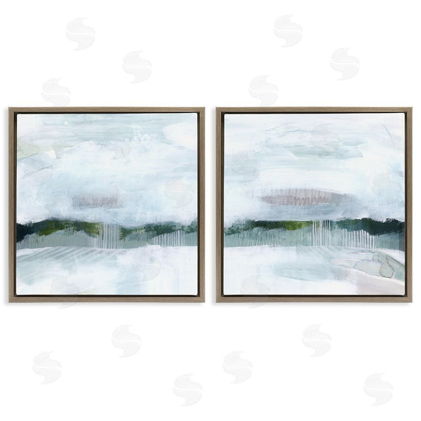 Stupell Industries Grace Popp | Rainy Day Abstract Field Landscape Wall Art