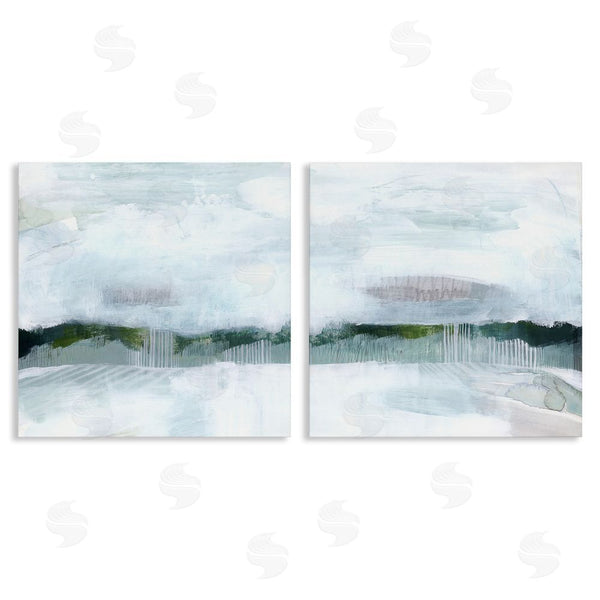 stupell industries Grace Popp | Rainy Day Abstract Field Landscape Wall Art