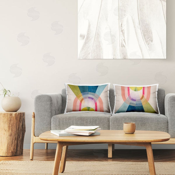 Stupell Industries Grace Popp | Retro Pastel Structured Shapes