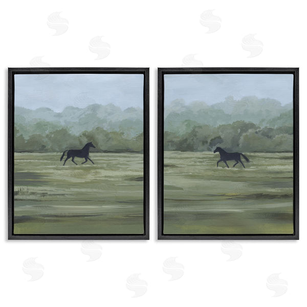 Stupell Industries Grace Popp | Rider's Shadow Horses