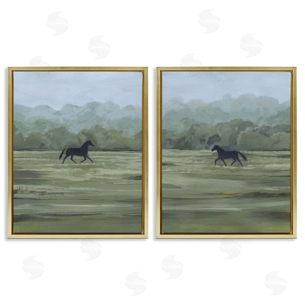 Stupell Industries Grace Popp | Rider's Shadow Horses