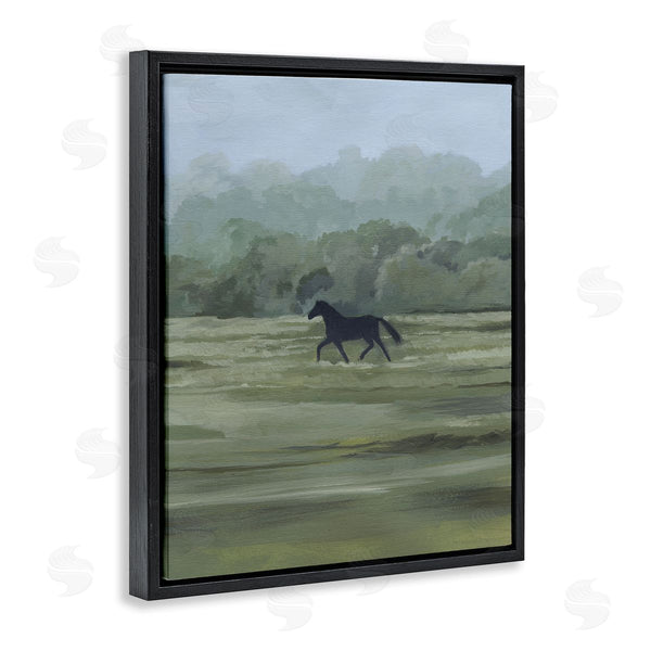 Stupell Industries Grace Popp | Rider's Shadow Silhouette