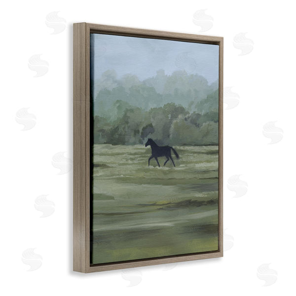 Stupell Industries Grace Popp | Rider's Shadow Silhouette