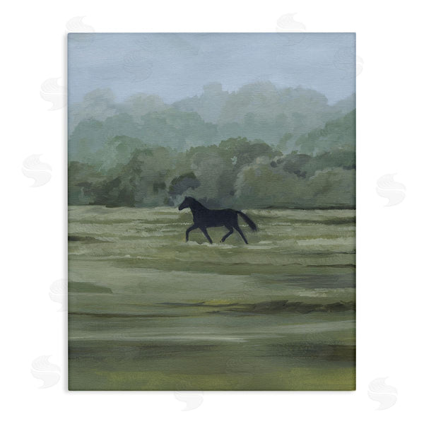 stupell industries Grace Popp | Rider's Shadow Silhouette