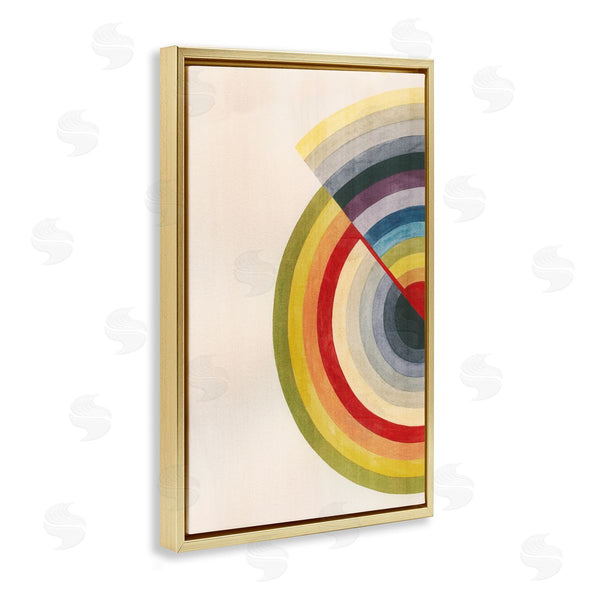 Stupell Industries Grace Popp | Round Alternating Stripes